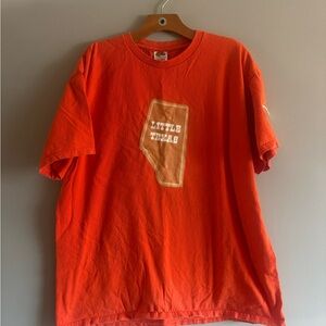 Alberta Little Texas Orange Graphic Tee